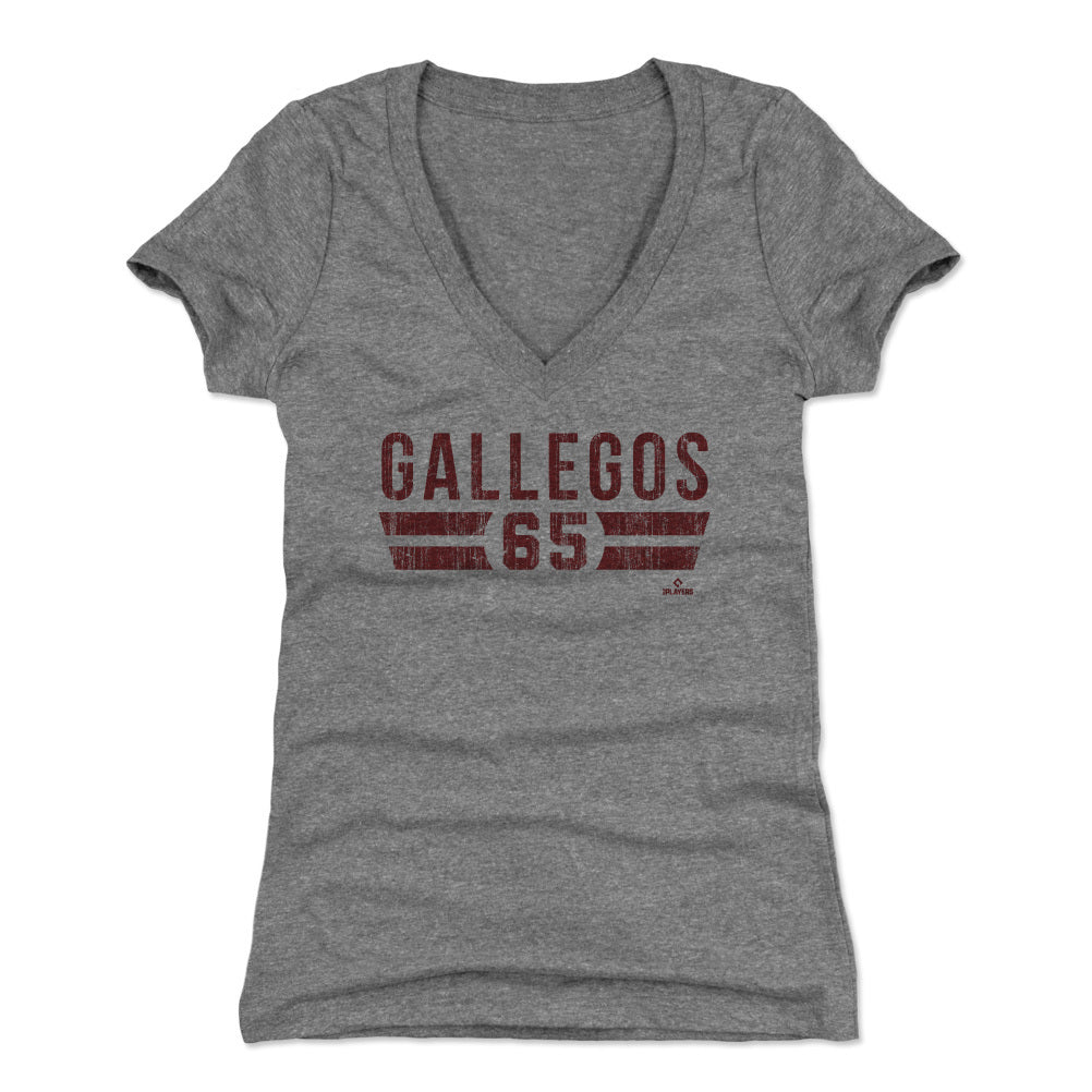 Giovanny Gallegos Women&#39;s V-Neck T-Shirt | 500 LEVEL