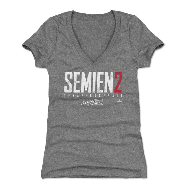 Marcus Semien Women's V-Neck T-Shirt | 500 LEVEL