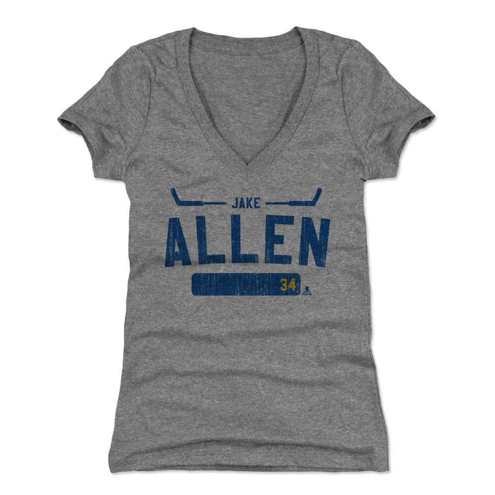Jake Allen Women&#39;s V-Neck T-Shirt | 500 LEVEL