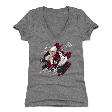 Joe Sakic Women's V-Neck T-Shirt | 500 LEVEL