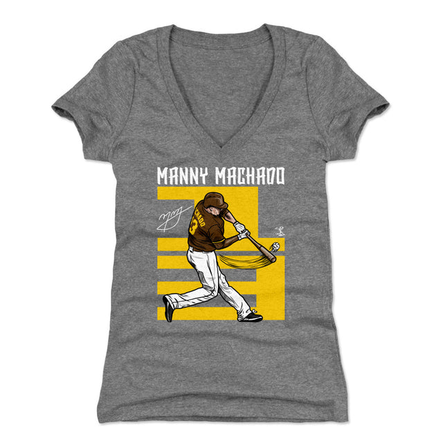 Manny Machado Women's V-Neck T-Shirt | 500 LEVEL