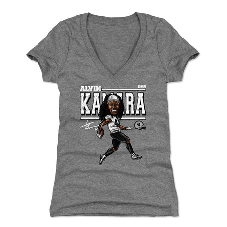 Alvin Kamara Women's V-Neck T-Shirt | 500 LEVEL