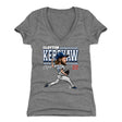 Clayton Kershaw Women's V-Neck T-Shirt | 500 LEVEL