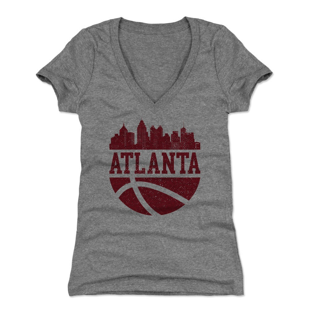 Atlanta Women's V-Neck T-Shirt | 500 LEVEL