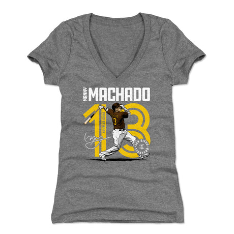 Manny Machado Women's V-Neck T-Shirt | 500 LEVEL