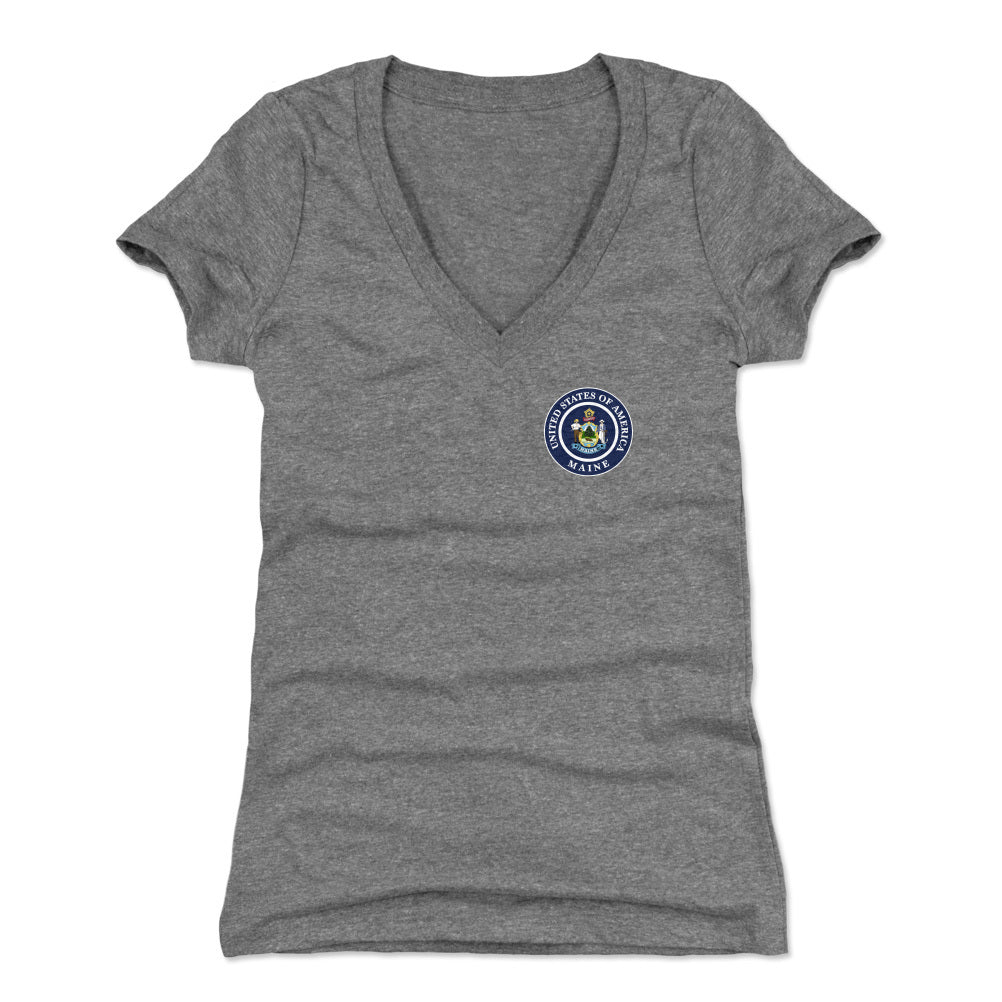 Maine Women's V-Neck T-Shirt | 500 LEVEL