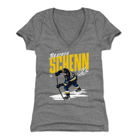 Brayden Schenn Women's V-Neck T-Shirt | 500 LEVEL