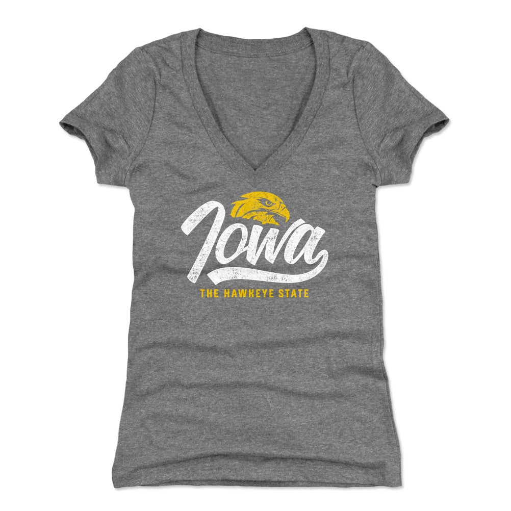 Iowa Women's V-Neck T-Shirt | 500 LEVEL