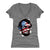 Abraham Lincoln Women's V-Neck T-Shirt | 500 LEVEL