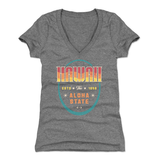 Hawaii Women's V-Neck T-Shirt | 500 LEVEL