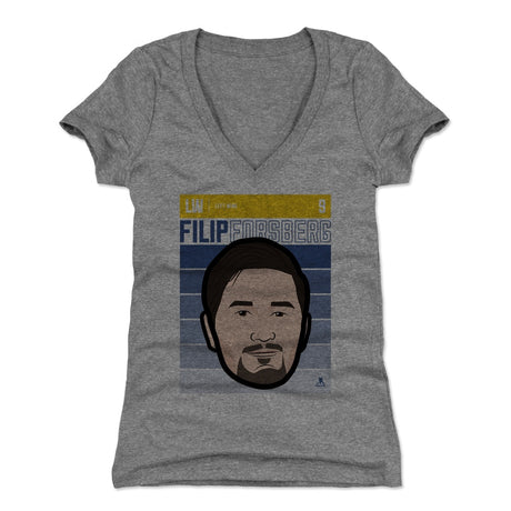 Filip Forsberg Women's V-Neck T-Shirt | 500 LEVEL