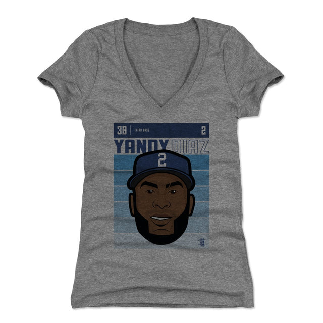 Yandy Diaz Women's V-Neck T-Shirt | 500 LEVEL