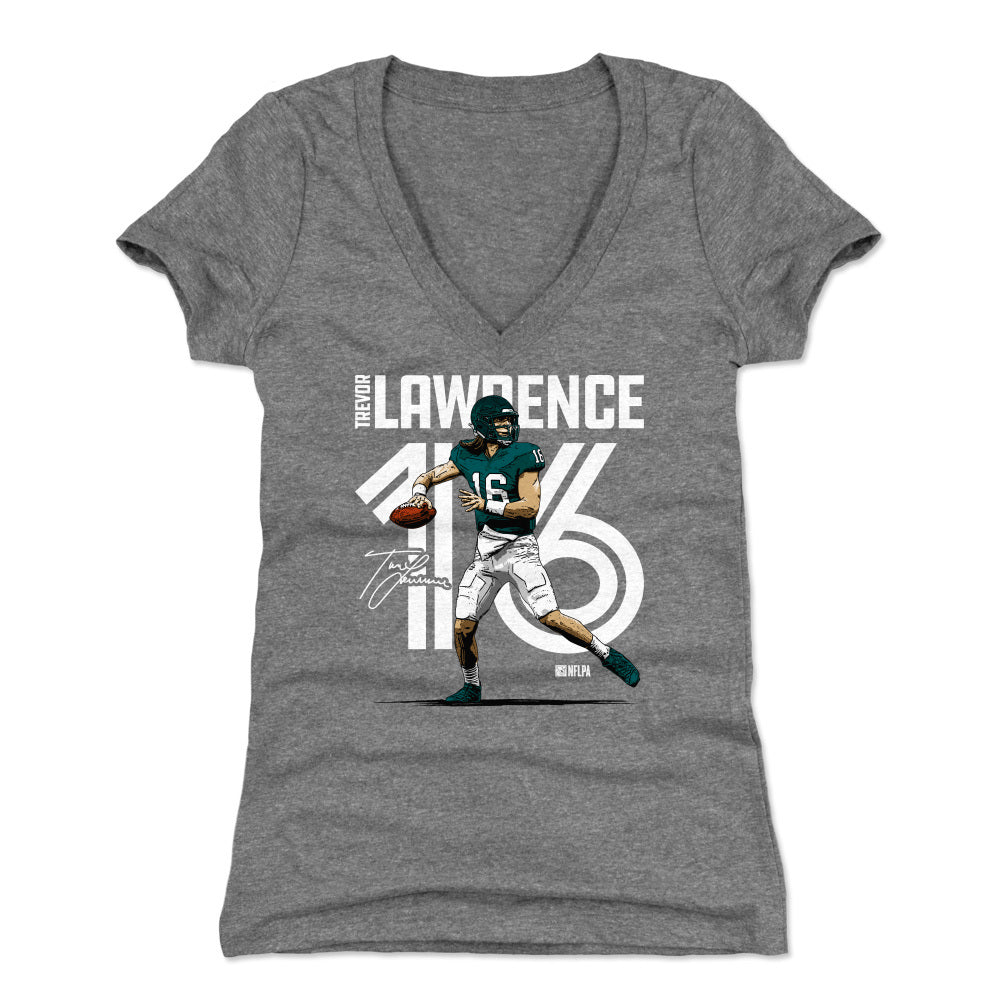 Trevor Lawrence Women's V-Neck T-Shirt | 500 LEVEL