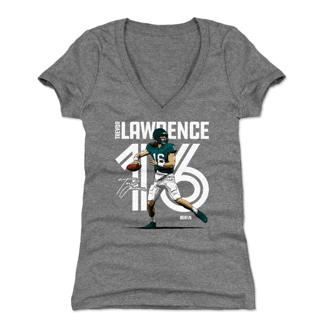 Trevor Lawrence Women's V-Neck T-Shirt | 500 LEVEL
