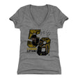 Kris Letang Women's V-Neck T-Shirt | 500 LEVEL
