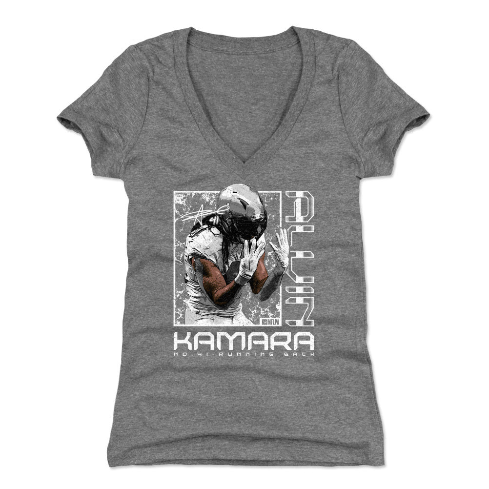 Alvin Kamara Women's V-Neck T-Shirt | 500 LEVEL
