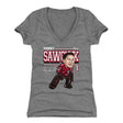 Terry Sawchuk Women's V-Neck T-Shirt | 500 LEVEL