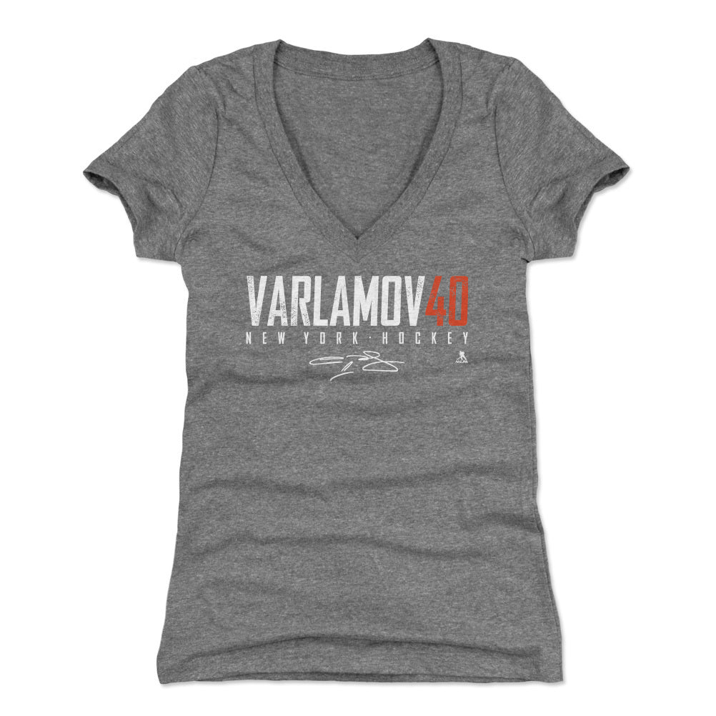 Semyon Varlamov Women's V-Neck T-Shirt | 500 LEVEL