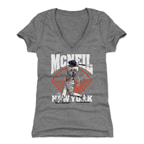 Jeff McNeil Women's V-Neck T-Shirt | 500 LEVEL