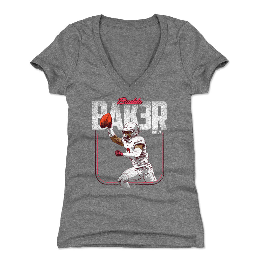 Budda Baker Women's V-Neck T-Shirt | 500 LEVEL