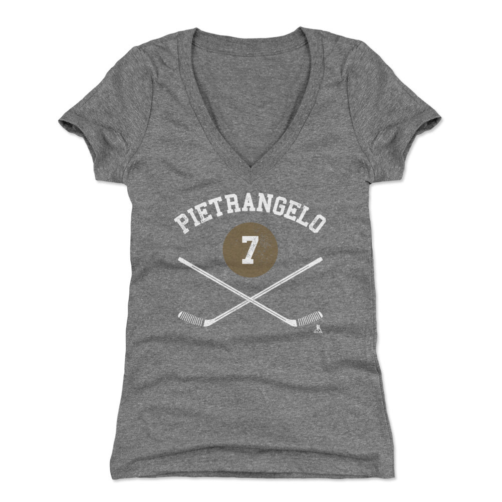 Alex Pietrangelo Women's V-Neck T-Shirt | 500 LEVEL
