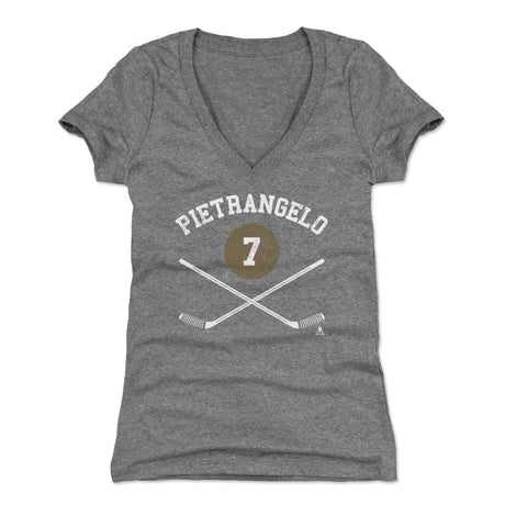 Alex Pietrangelo Women's V-Neck T-Shirt | 500 LEVEL