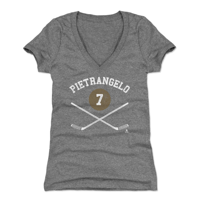 Alex Pietrangelo Women's V-Neck T-Shirt | 500 LEVEL