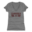 Kyle Schwarber Women's V-Neck T-Shirt | 500 LEVEL