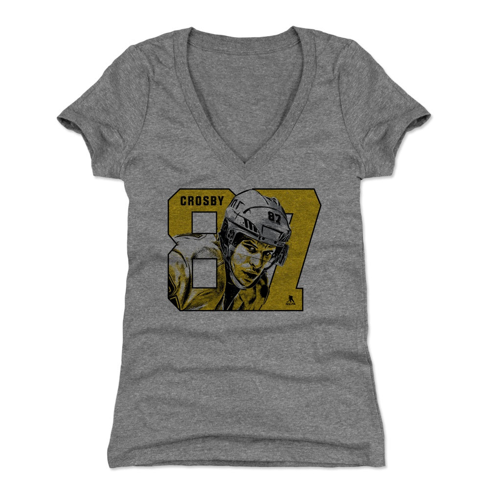 Sidney Crosby Women's V-Neck T-Shirt | 500 LEVEL