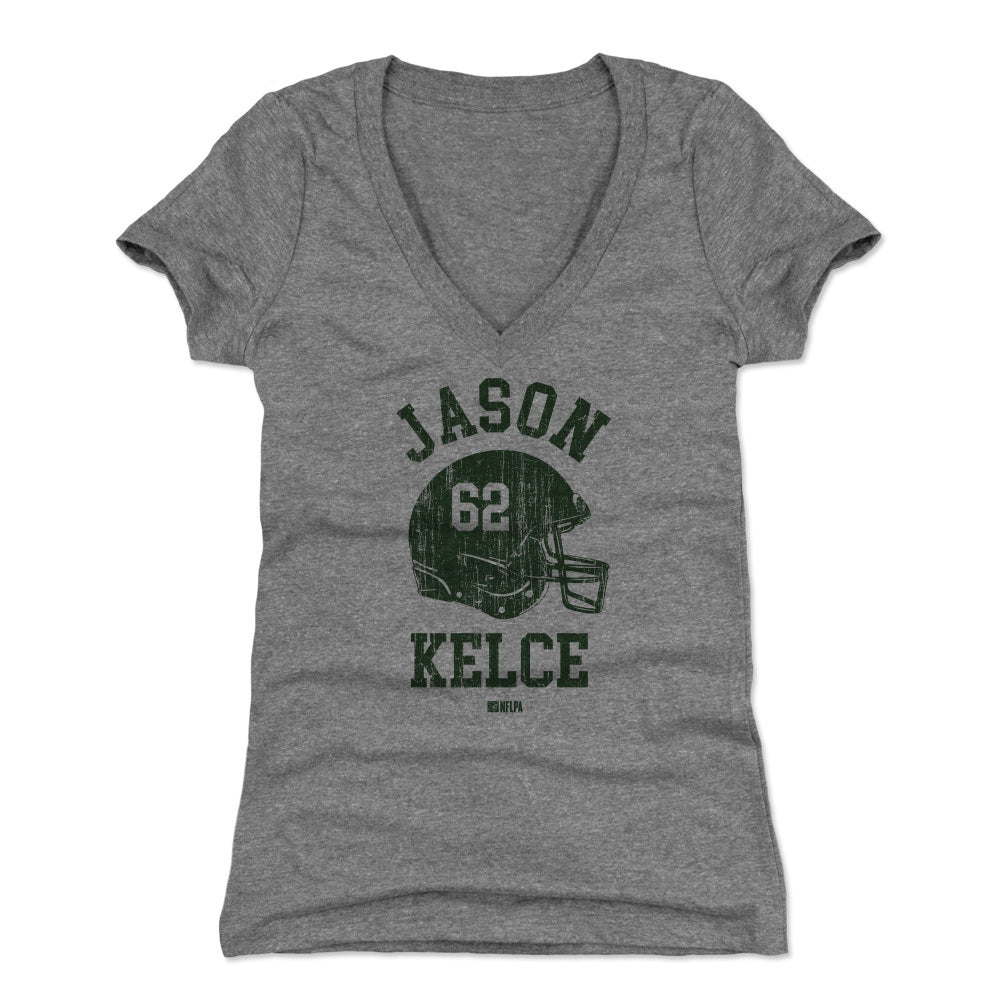 Jason Kelce Women&#39;s V-Neck T-Shirt | 500 LEVEL