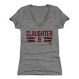 Enos Slaughter Women's V-Neck T-Shirt | 500 LEVEL