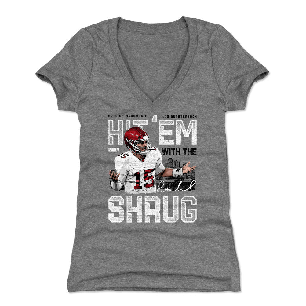Patrick Mahomes Women's V-Neck T-Shirt | 500 LEVEL