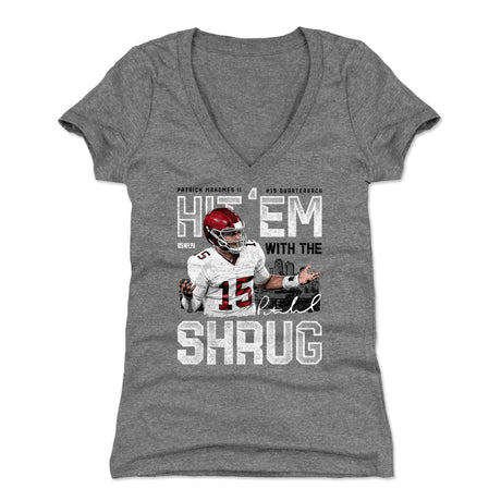 Patrick Mahomes Women's V-Neck T-Shirt | 500 LEVEL