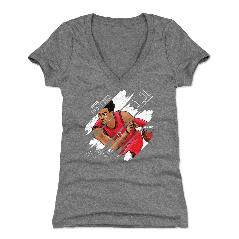 Trae Young Women's V-Neck T-Shirt | 500 LEVEL