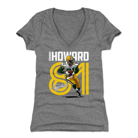 Desmond Howard Women's V-Neck T-Shirt | 500 LEVEL