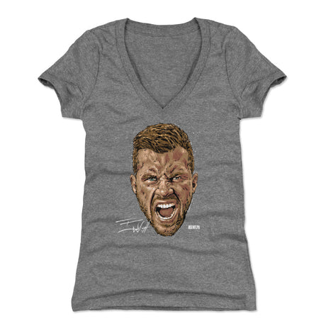 T.J. Watt Women's V-Neck T-Shirt | 500 LEVEL