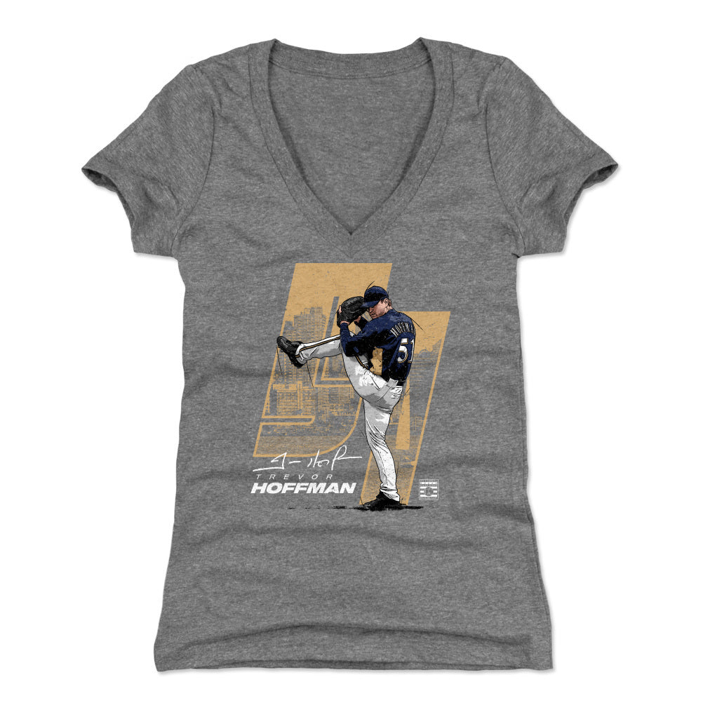 Trevor Hoffman Women's V-Neck T-Shirt | 500 LEVEL