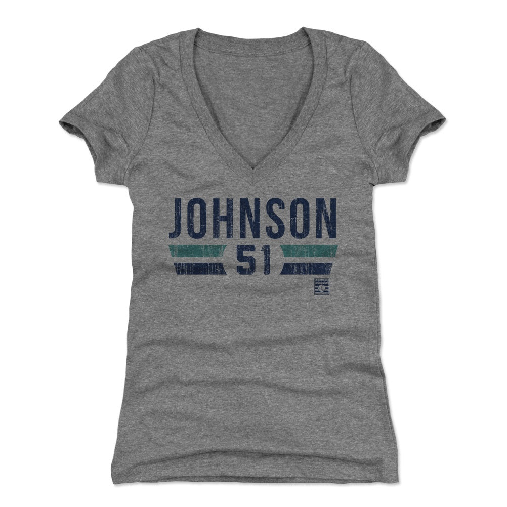 Randy Johnson Women&#39;s V-Neck T-Shirt | 500 LEVEL