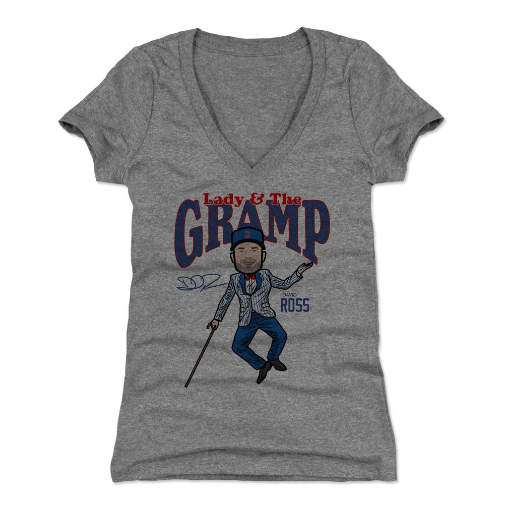 David Ross Women's V-Neck T-Shirt | 500 LEVEL