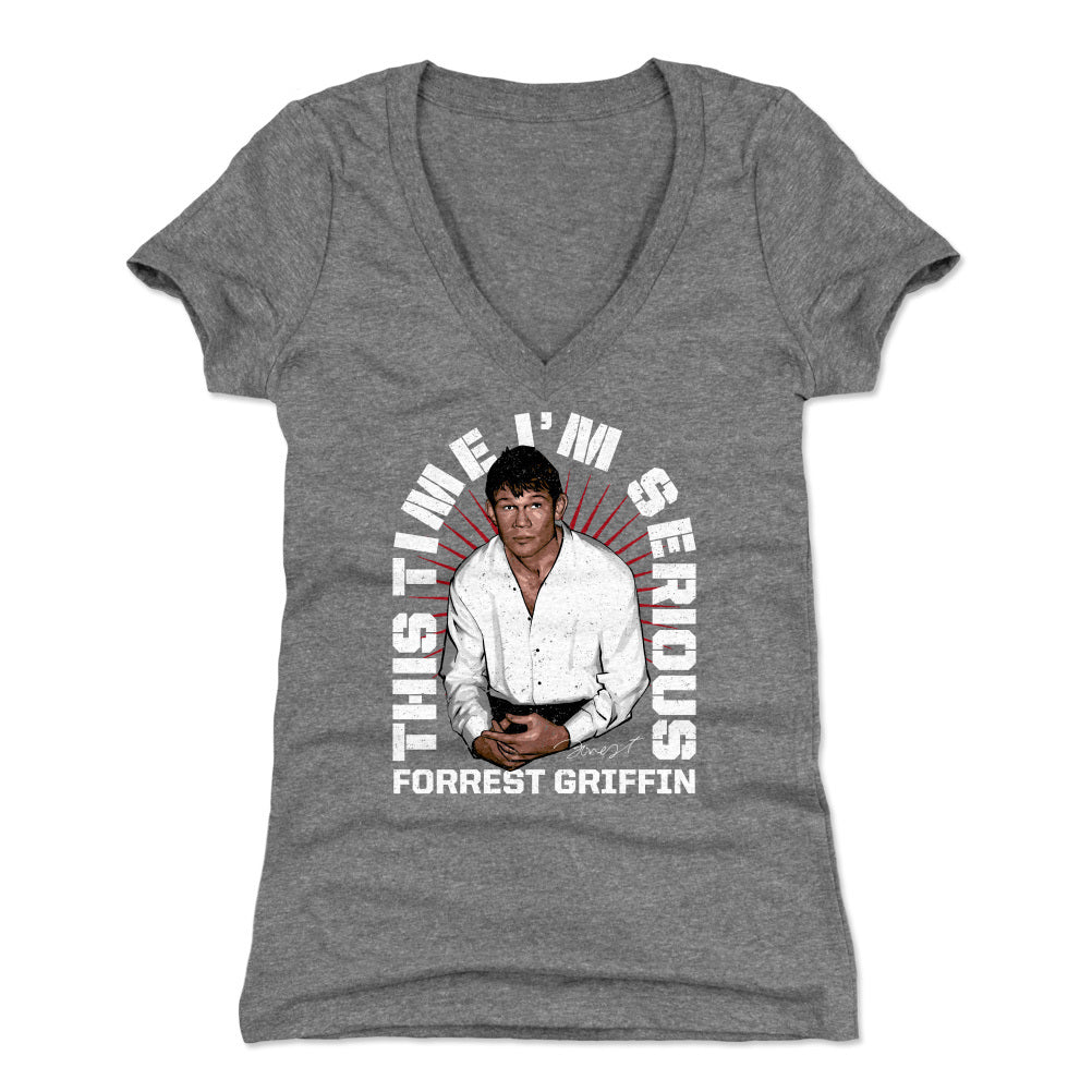 Forrest Griffin Women's V-Neck T-Shirt | 500 LEVEL