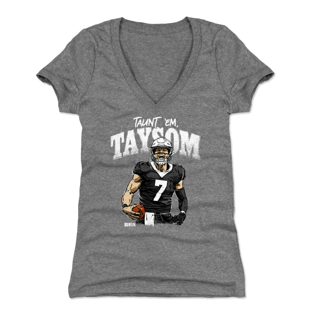 Taysom Hill Women's V-Neck T-Shirt | 500 LEVEL