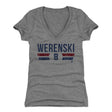 Zach Werenski Women's V-Neck T-Shirt | 500 LEVEL