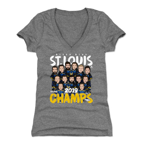 St. Louis Women's V-Neck T-Shirt | 500 LEVEL