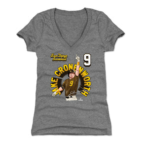 Jake Cronenworth Women's V-Neck T-Shirt | 500 LEVEL