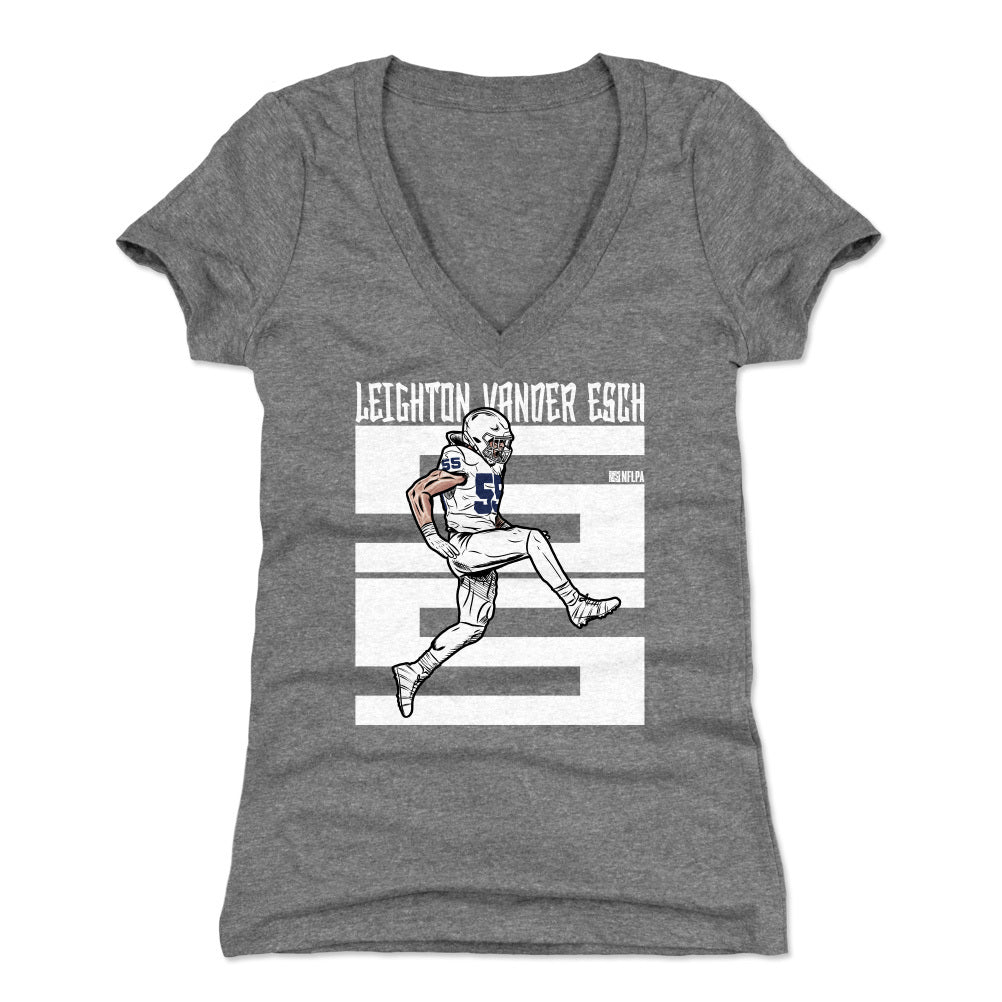 Leighton Vander Esch Women&#39;s V-Neck T-Shirt | 500 LEVEL