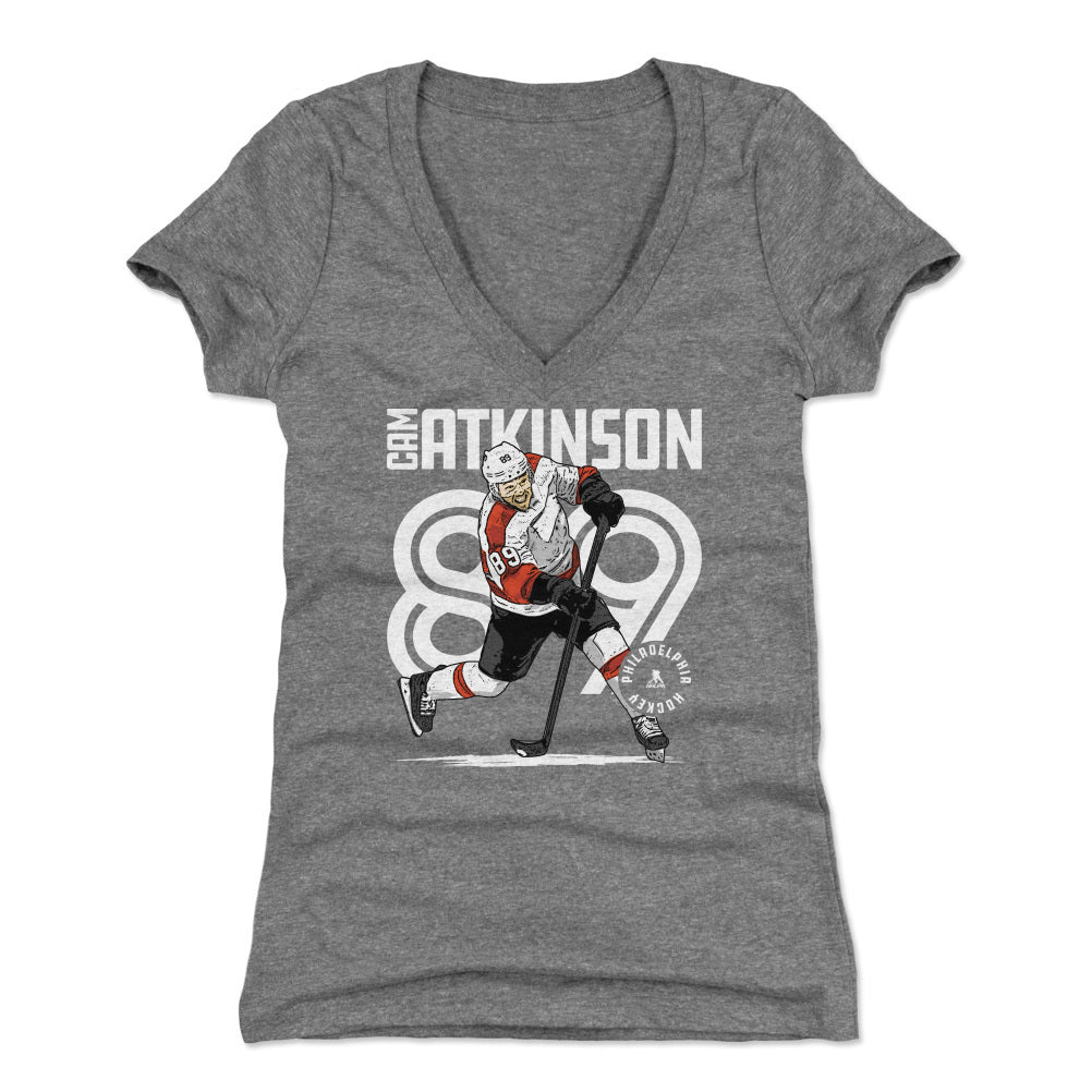 Cam Atkinson Women&#39;s V-Neck T-Shirt | 500 LEVEL