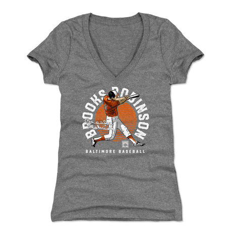 Brooks Robinson Women's V-Neck T-Shirt | 500 LEVEL