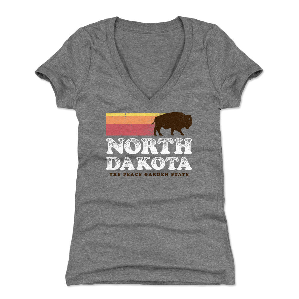 North Dakota Women's V-Neck T-Shirt | 500 LEVEL