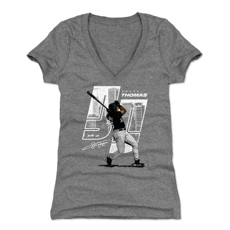 Frank Thomas Women's V-Neck T-Shirt | 500 LEVEL