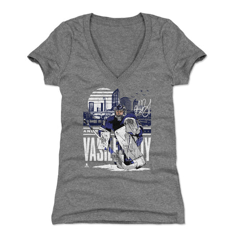 Andrei Vasilevskiy Women's V-Neck T-Shirt | 500 LEVEL